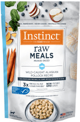 Instinct Raw Freeze-Dried Meals Wild-Caught Alaskan Pollock Recipe